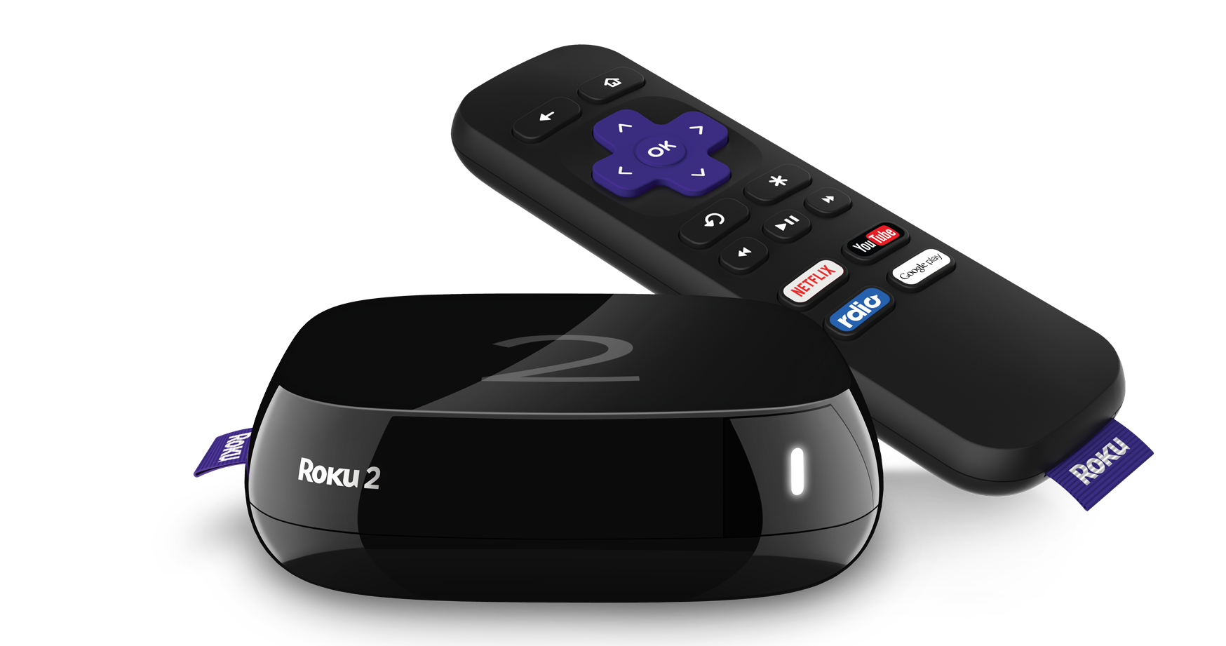 Equipo Roku con control remoto